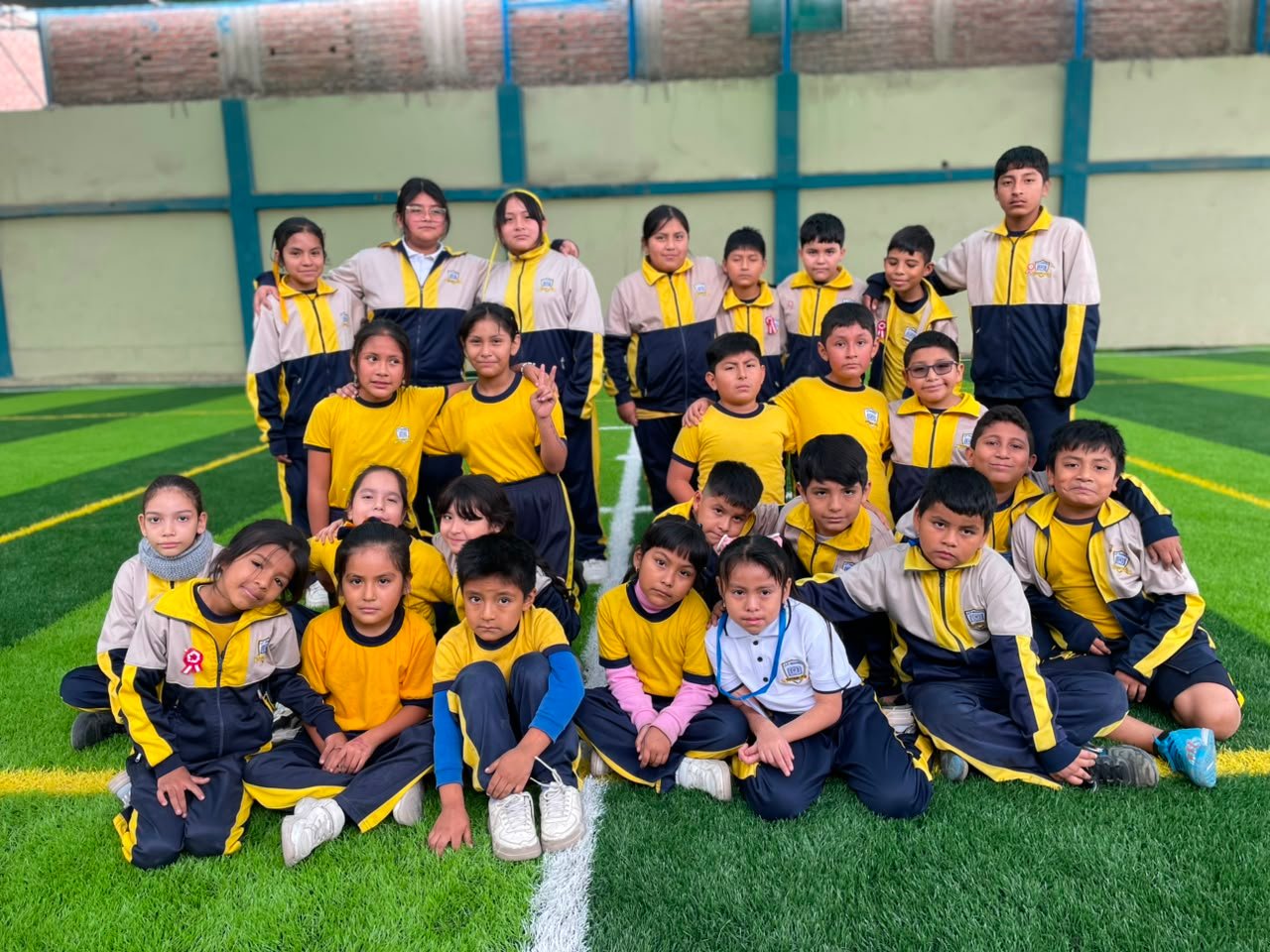 Estudiantes en el colegio
